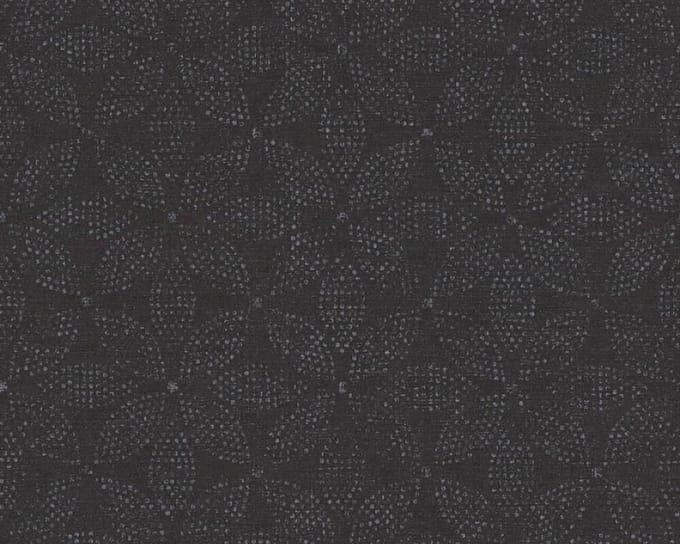 Grafisch Vliesbehang - Zwart Zilver - AS Creation Ethnic Origin