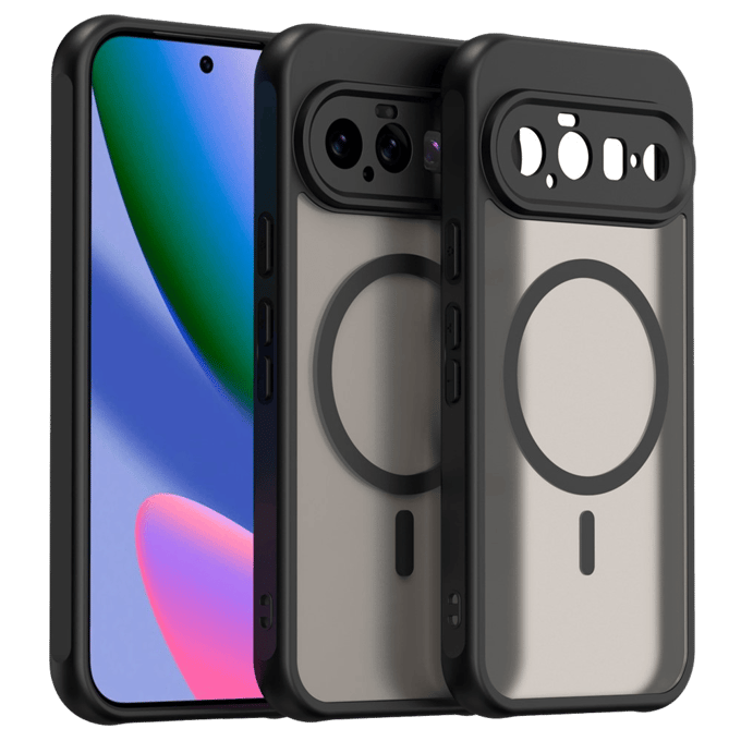 CaseBody Google Pixel 11 Pro XL MagSafe Mat Hoesje Zwart