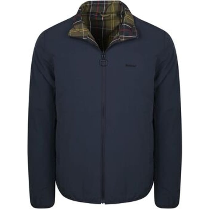 Barbour Reversible Korbel Jas Navy - Maat M - Heren - Zomerjassen