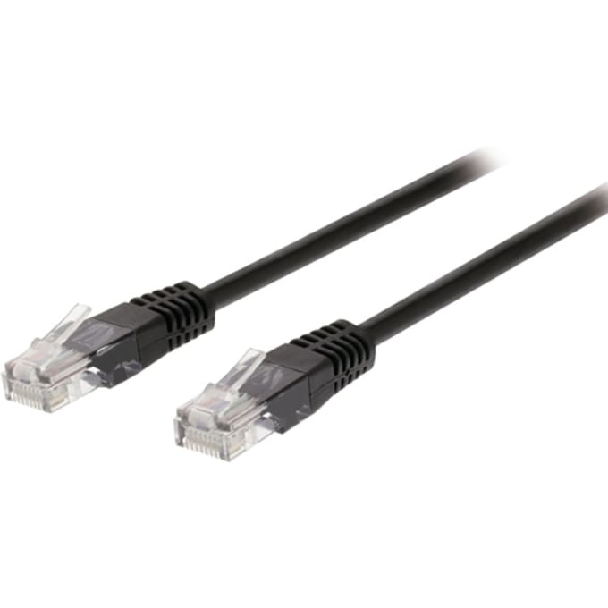 Valueline CAT5e UTP netwerkkabel zwart - 10 meter