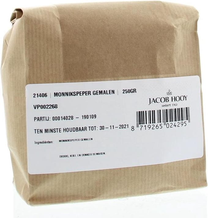 Jacob Hooy Monnikspeper gemalen 250 Gram