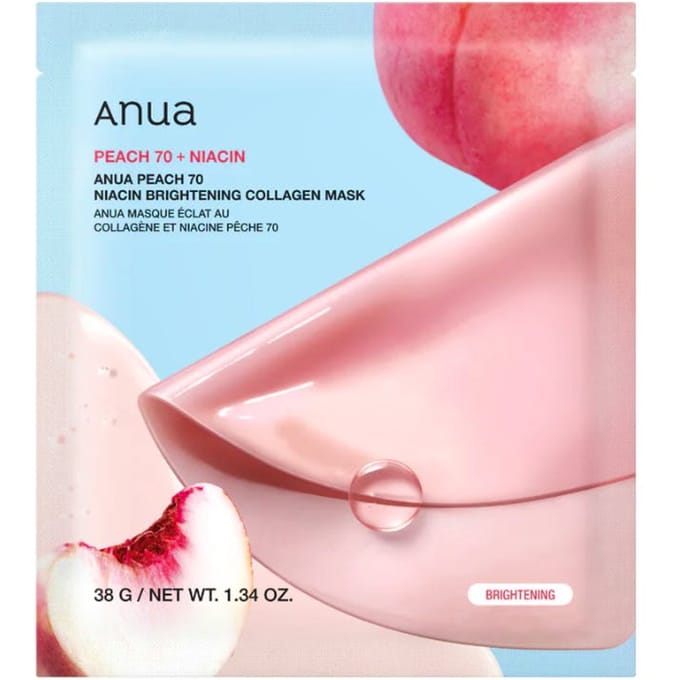 Anua Peach 70 Niacin Brightening Collagen Mask 1 st