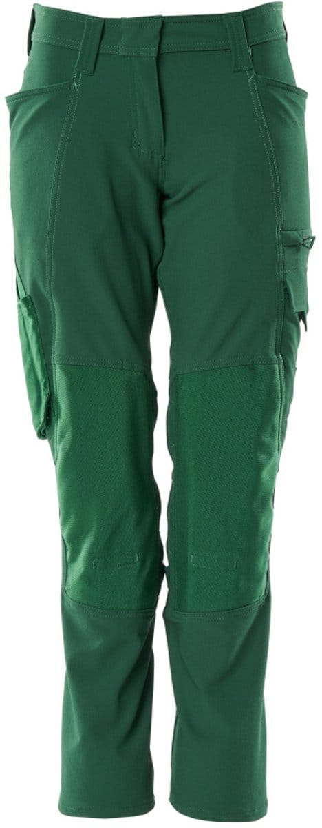 Mascot Accelerate Broek met kniezakken 18078-511 - Groen - C44 - 82