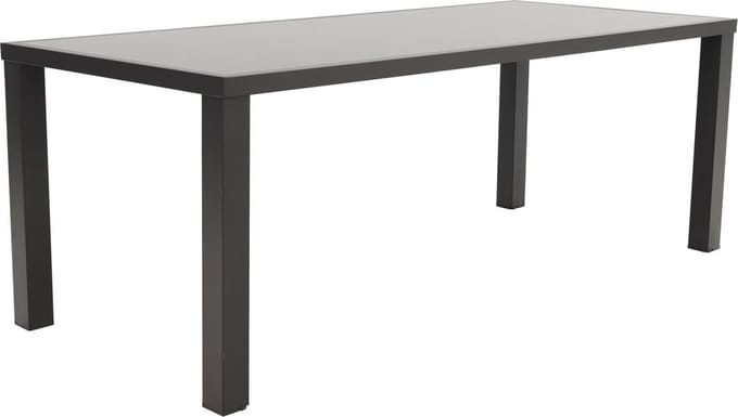 Alma tuintafel antraciet - 210 x 90 cm.