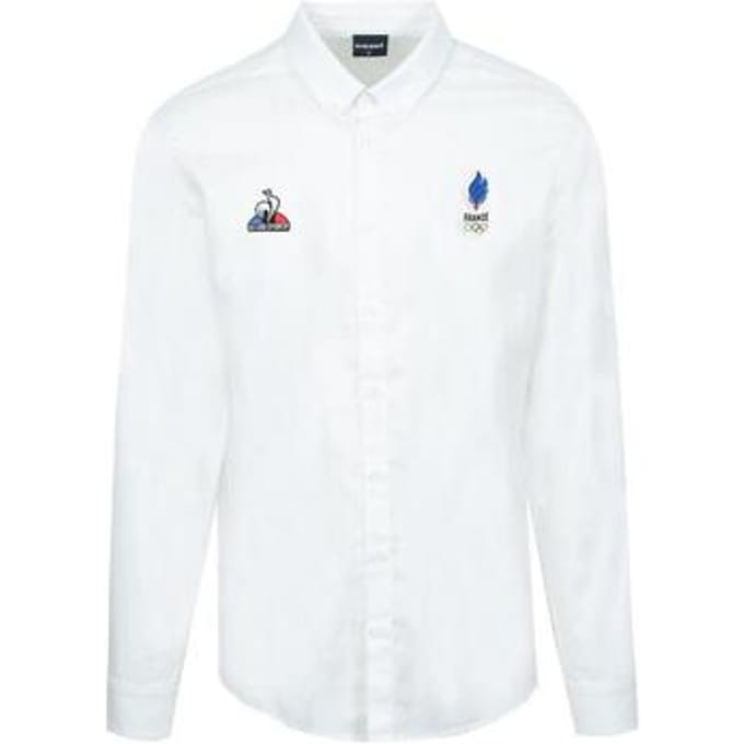 Overhemd Lange Mouw Le Coq Sportif Paris 2024