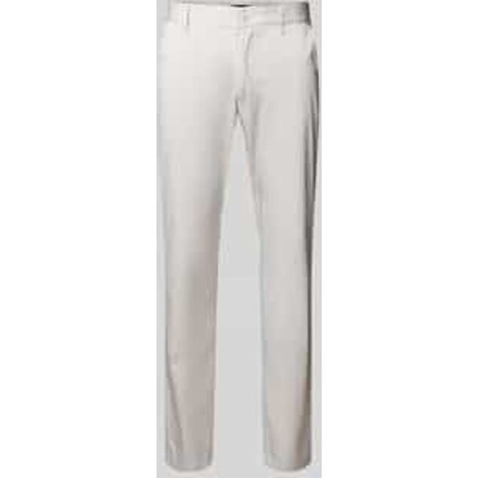 Regular fit chino met steekzakken