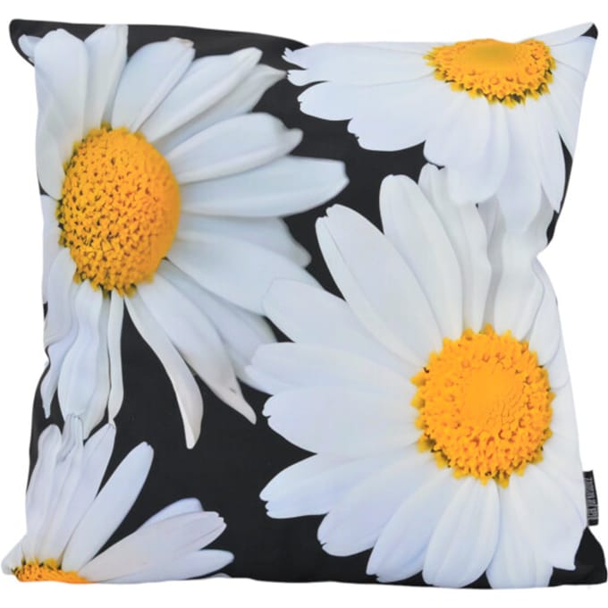 Gek op kussens! Sierkussen daisies | 45 x 45 cm | katoen/polyester