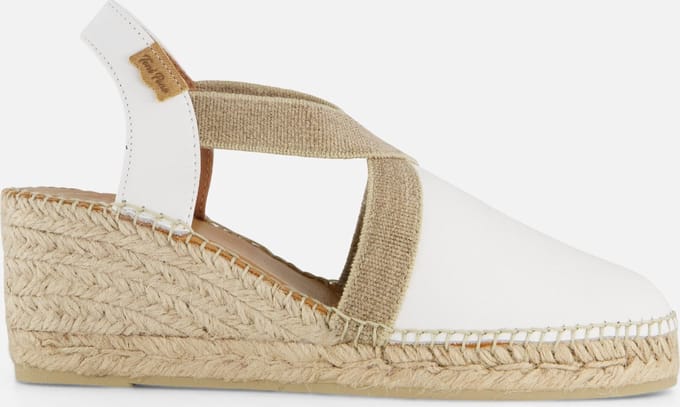 Toni Pons Tossa Dames Espadrilles - Wit - Maat 39
