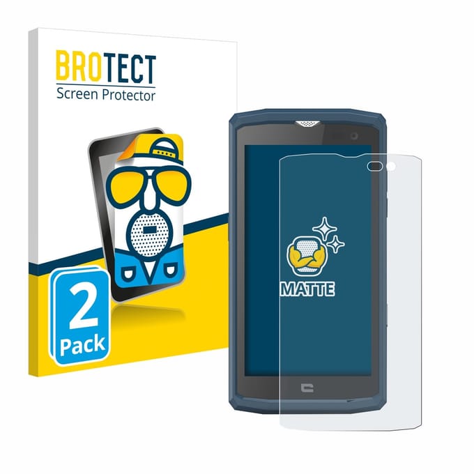 BROTECT - Screenprotector voor Crosscall Core X3 - Folie Beschermfolie matte 2 Stuks