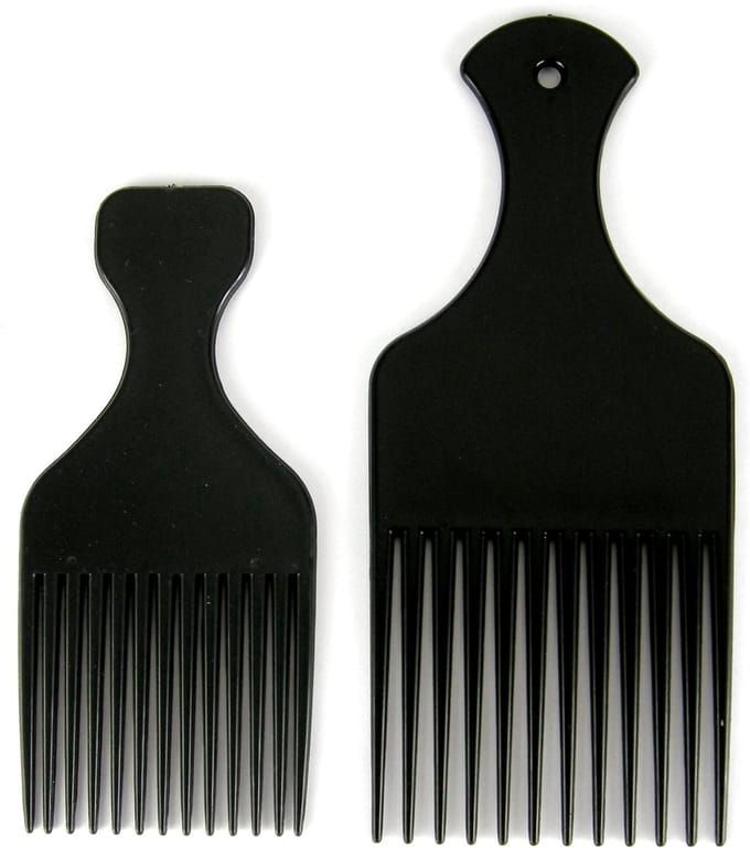 Afro kam klein en groot.