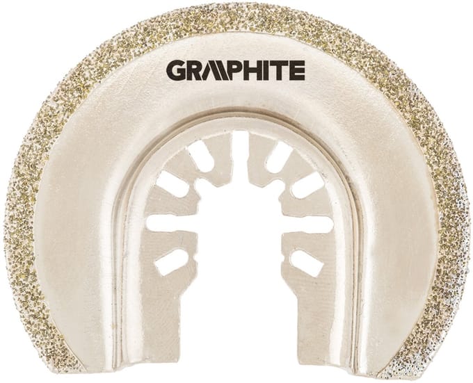 Graphite - Universeelsnijder - 65mm - Diamant Afwerking - Galvanisch Gecoat