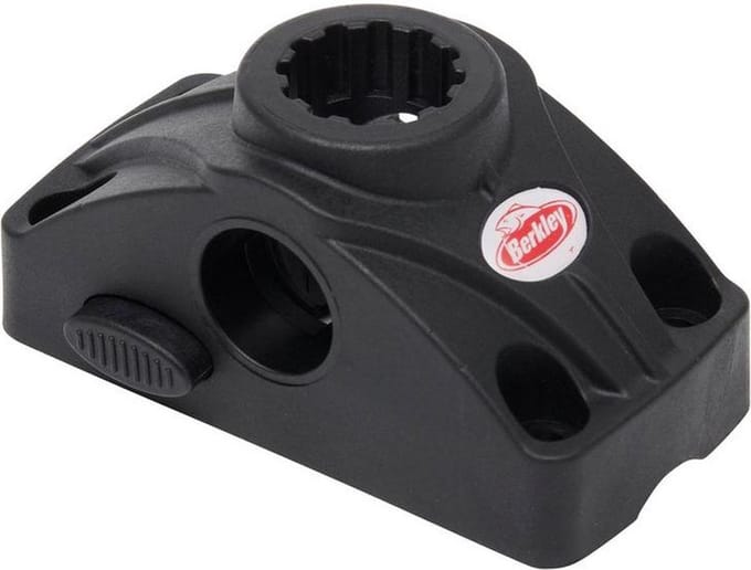 Berkley Mount Base With Lock (10.4x5.2cm) - Belly Boat