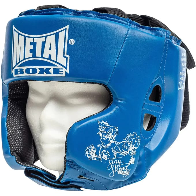 Bokshelm pu kind Metal Boxe