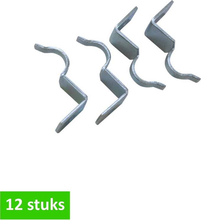 TQ4U kastplankdrager speciaal voor Bruynzeel kasten | 15 mm | 12 stuks