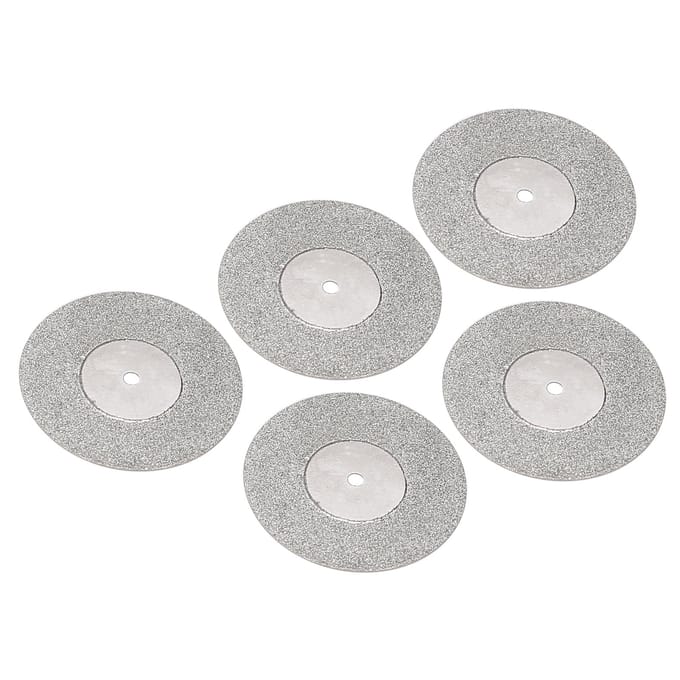 5 stuks Set Tandheelkundige Dubbelzijdige Diamantschijf Tandheelkundige Snij- Polijstschijf Mondverzorgingsgereedschap0# white