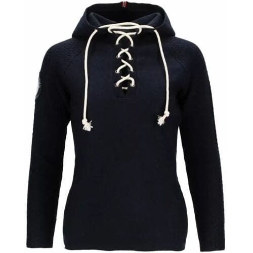 Amundsen Boiled Hoodie Laced Dames (Maat - M, Kleur - Faded Navy)
