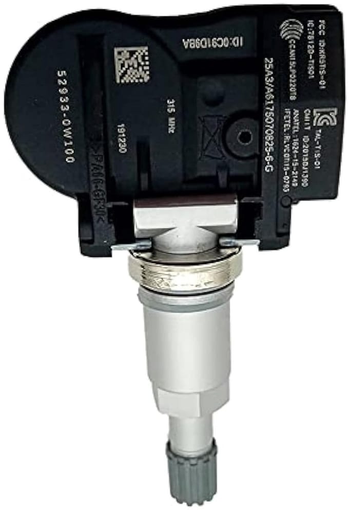 Bandenspanning Sensor - TPMS Sensor - Veilig Rijden - Directe Vervanging - Specifiek Model - Zwart