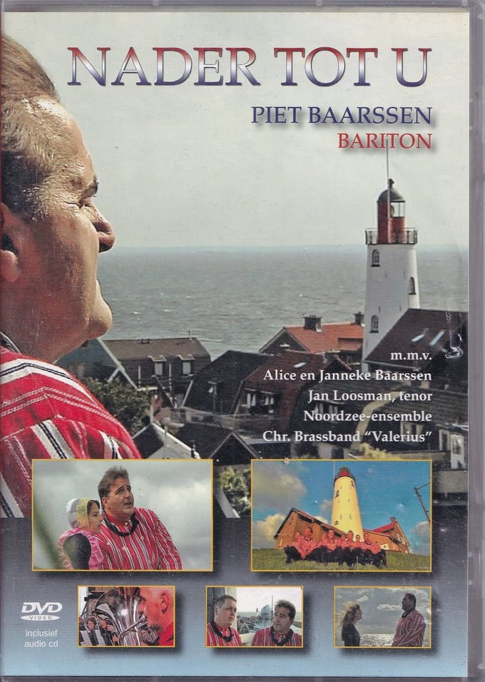 DVD + CD Nader tot U - Piet Baarssen (bariton)