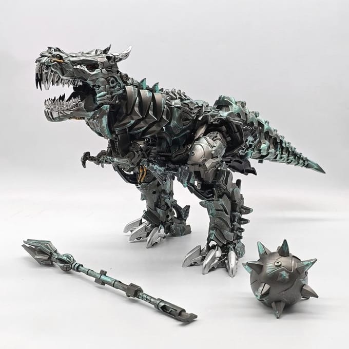 Transformeer Speelgoed Grimlock BAIWEI Dinosaurus Leider TW1034 OP Commander KO SS07 SS44 Actiefiguur Vervormbare Robot Anime Model 23cm black