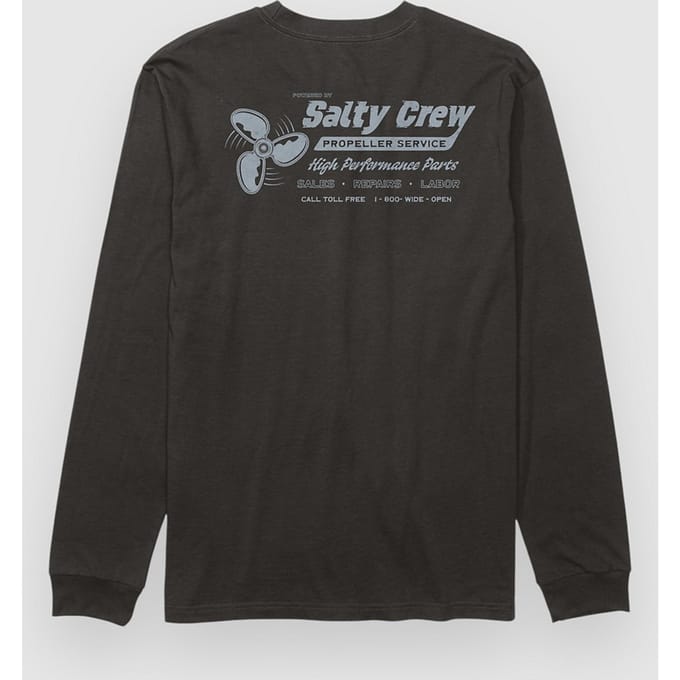Salty Crew Props Longsleeve zwart