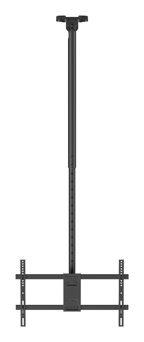Deltaco Office mounting kit - telescopic - for flat panel - 1090-1690 mm 60 kg - black - Max 60 kg - recommended for 86"