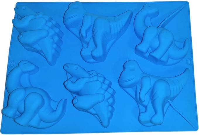 EIZOOK Dinosaurus bak vorm - groot - koek - deeg - ijs