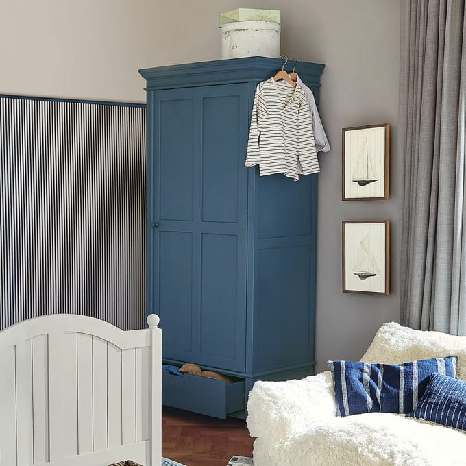 LOBERON Kledingkast Westcombe blauw