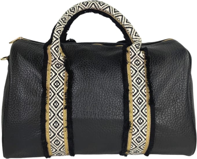 Qischa - Handtas, shopper, sporttas - zwart