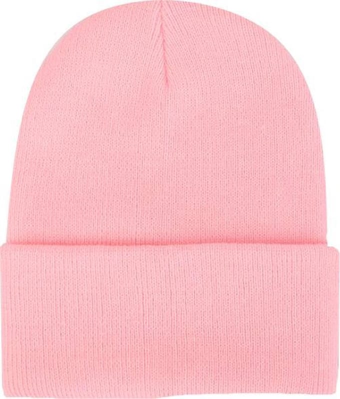 Beanie Muts Uni Lichtroze | Polyacryl | One Size | Fashion Favorite