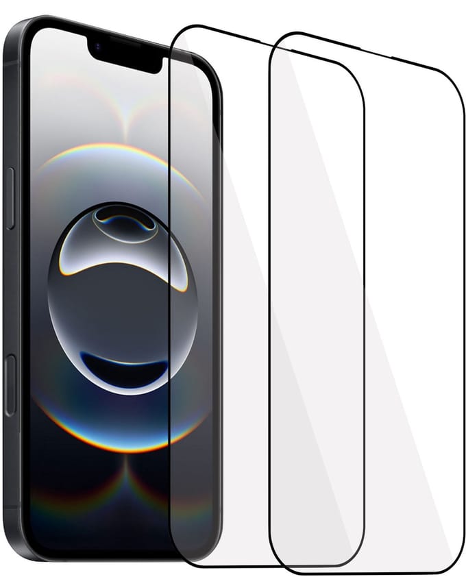 2x TechNow Full Screenprotector geschikt voor iPhone 16e – Gehard Glas - Proteqt+