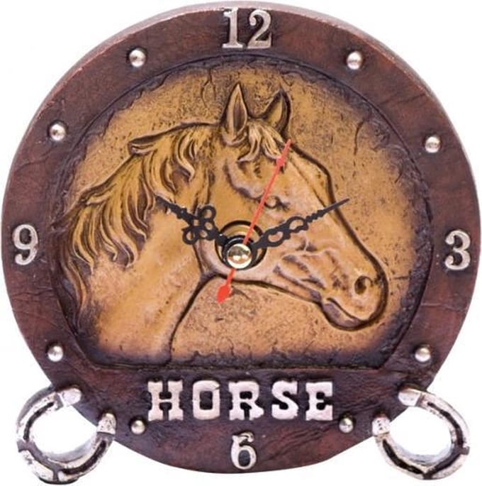 Tafelklok Paard