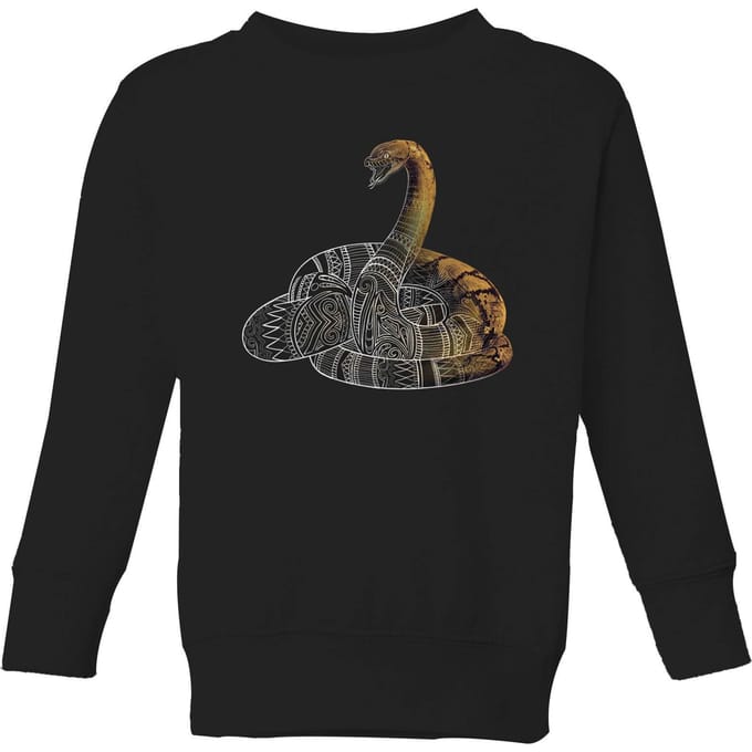 Fantastic Beasts Tribal Nagini kindertrui - Zwart - 146/152 (11-12 jaar)