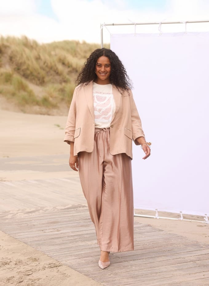 YEST CURVE Liselot Cover ups - Baked Clay - maat 3(52)
