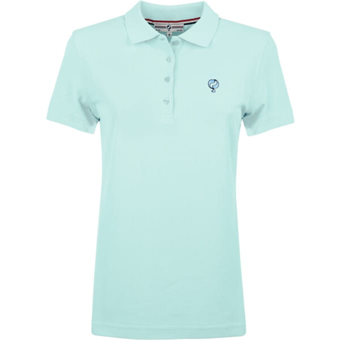 Dames Polo Square - Lichtblauw