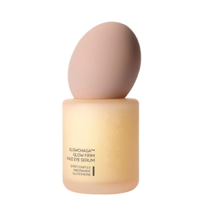 BEHAP Sérum Visage & Yeux Chaga Lent Radiance & Raffermissant 50ml – Soin Éclat & Élasticité beige