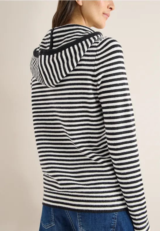 Gestreepte hoodie
