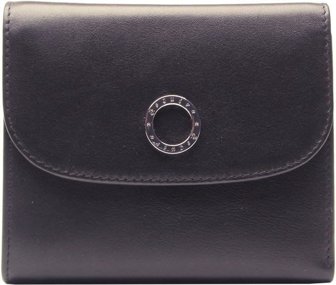 Esquire Leren portemonnee Athena Lady Wallet Black zwart