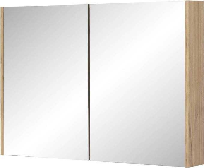 Saqu spiegelkast 100x14x70cm eiken marcato