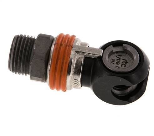 Staal/Messing DN 8 Safety Luchtkoppeling Snelkoppeling G 1/2 inch Buitendraad - CLS7-M-EN-SEW-012