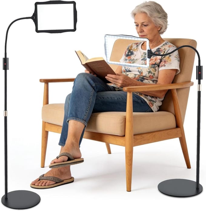 Loeplamp Met Standaard - Lamp Met Led Verlichting - Energiezuinig