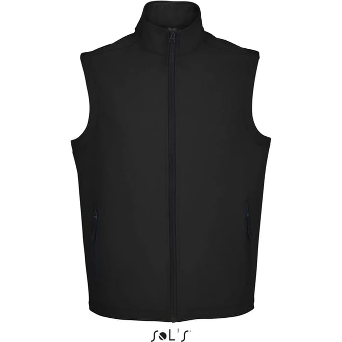 SOL'S Men´s Race Bodywarmer Softshell L02887 - Black - M