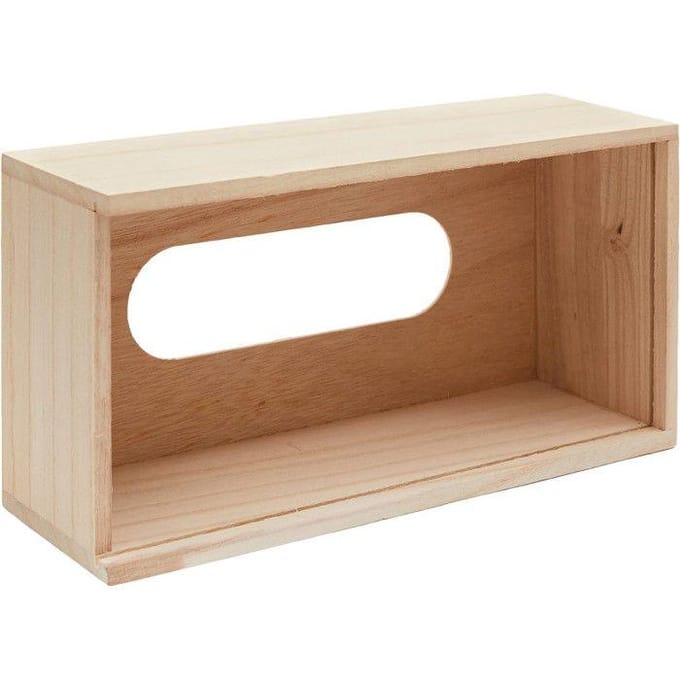 Houten zakdoeken doos Artemio