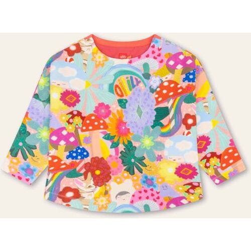 Oilily Harpy Sweater- maat98/3T Rosette