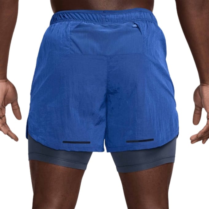 Nike Stride Running Division Dri-fit Donkerblauwe Shorts