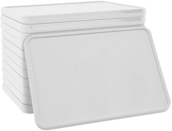 CombiCraft blanco munten rechthoek 50x35mm wit - per 100 stuks
