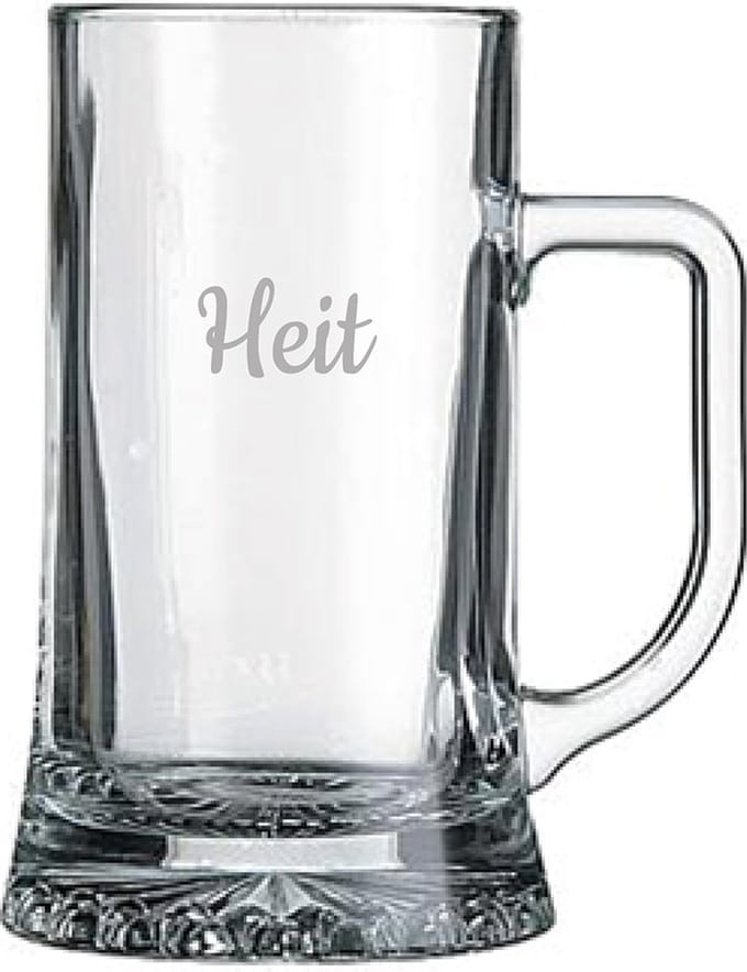 Gegraveerde bierpul 50cl Heit