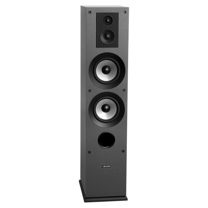 Enceinte sur pied Enceinte colonne sur pied 3 voies 145W crête Simple