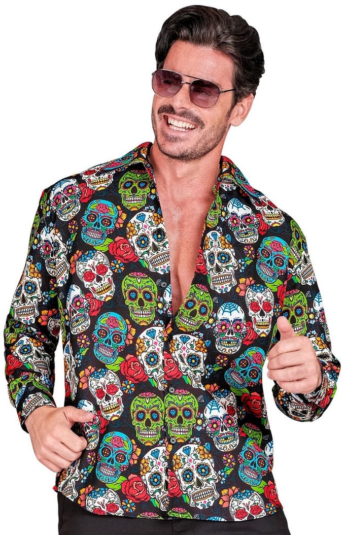 Shirt day of the dead Skully