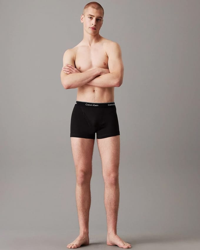 Calvin Klein Heren Katoenen Boxershort 3-Pack
