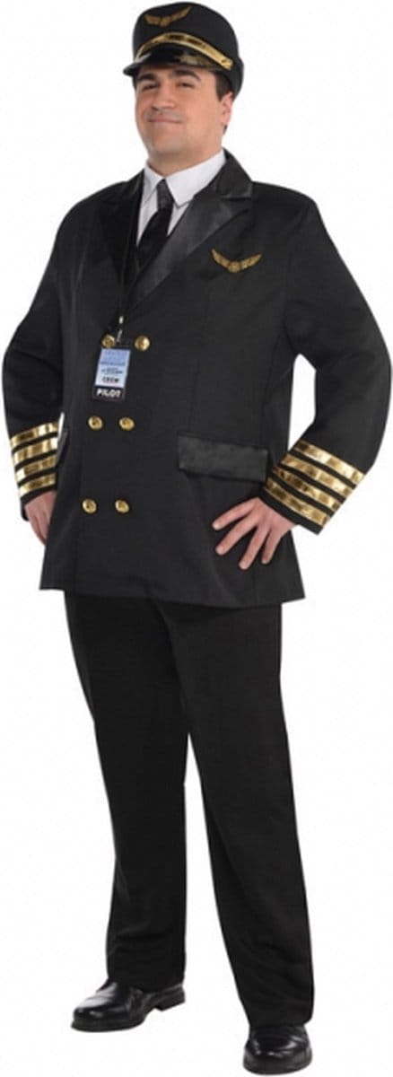 Amscan Carnaval kostuum Captain Wingman – Maat XXL